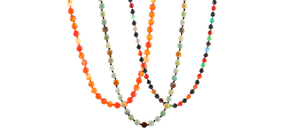 gemstone necklaces
