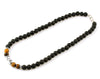 Men’s sport necklace with dumbbell bead