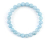 Aquamarine women's bracelet March birthday present