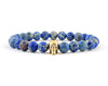 Blue Skull men's gift bracelet