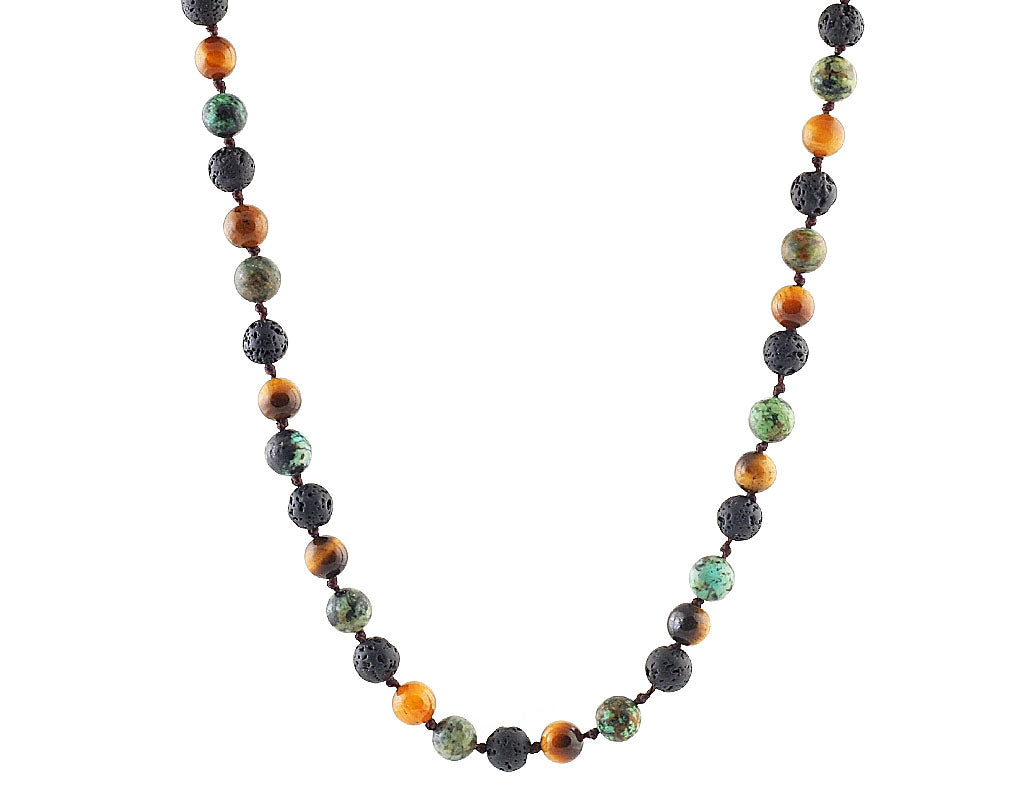 Nialaya Jewelry Square Turquoise Pendant Chain Necklace - Farfetch