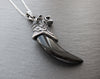 Mens Wolf necklace