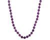 Natural amethyst necklace