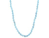 Natural aquamarine necklace