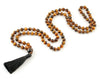 Tiger eye tassel necklace