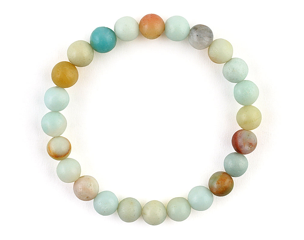 An Amazonite Bracelet full of sweetness, resembling the South Seas – Oussia