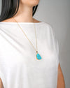 Turquoise necklace statement